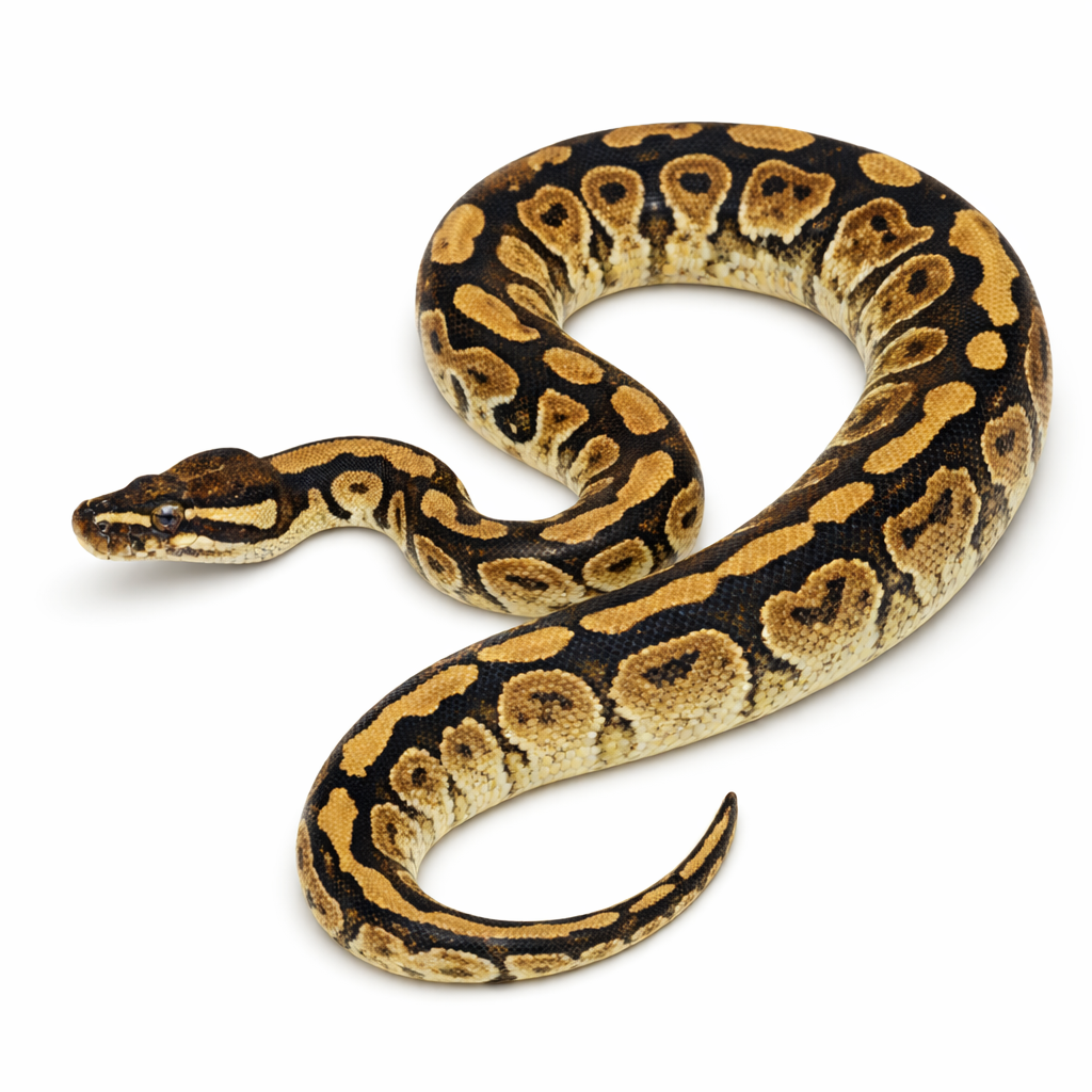 Yellow Belly ball python genetic test dna test