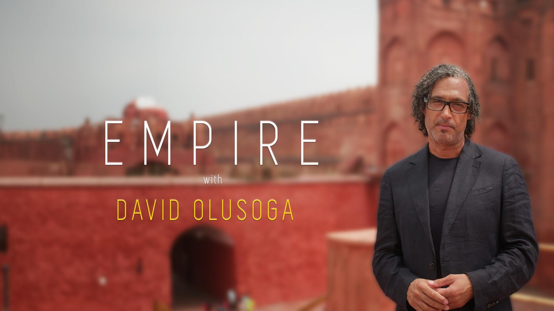 David Olusoga at Red Fort Delhi