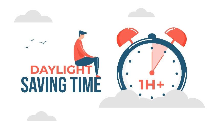 A person sitting on a clockAI-generated content may be incorrect.
