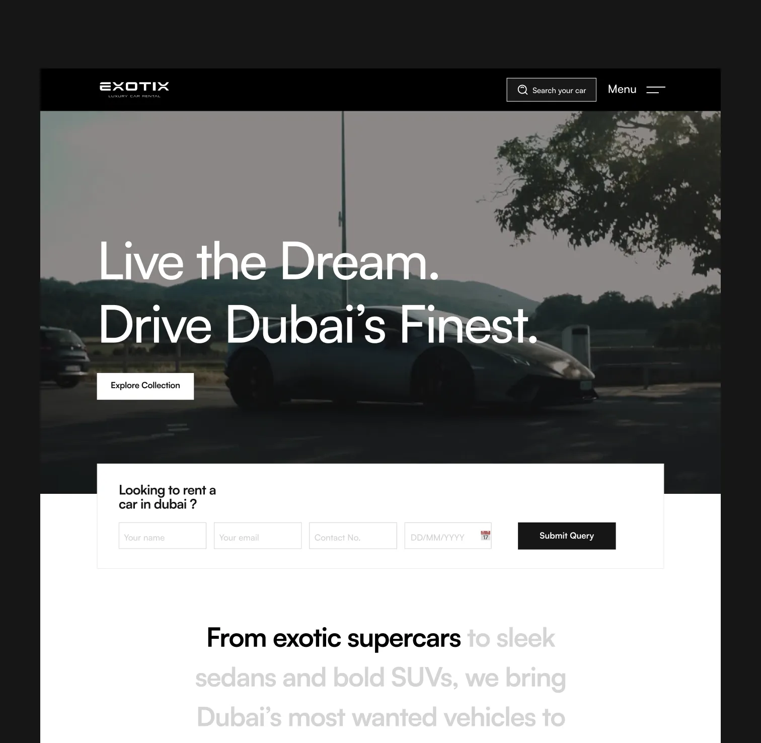 Exotix Car rental