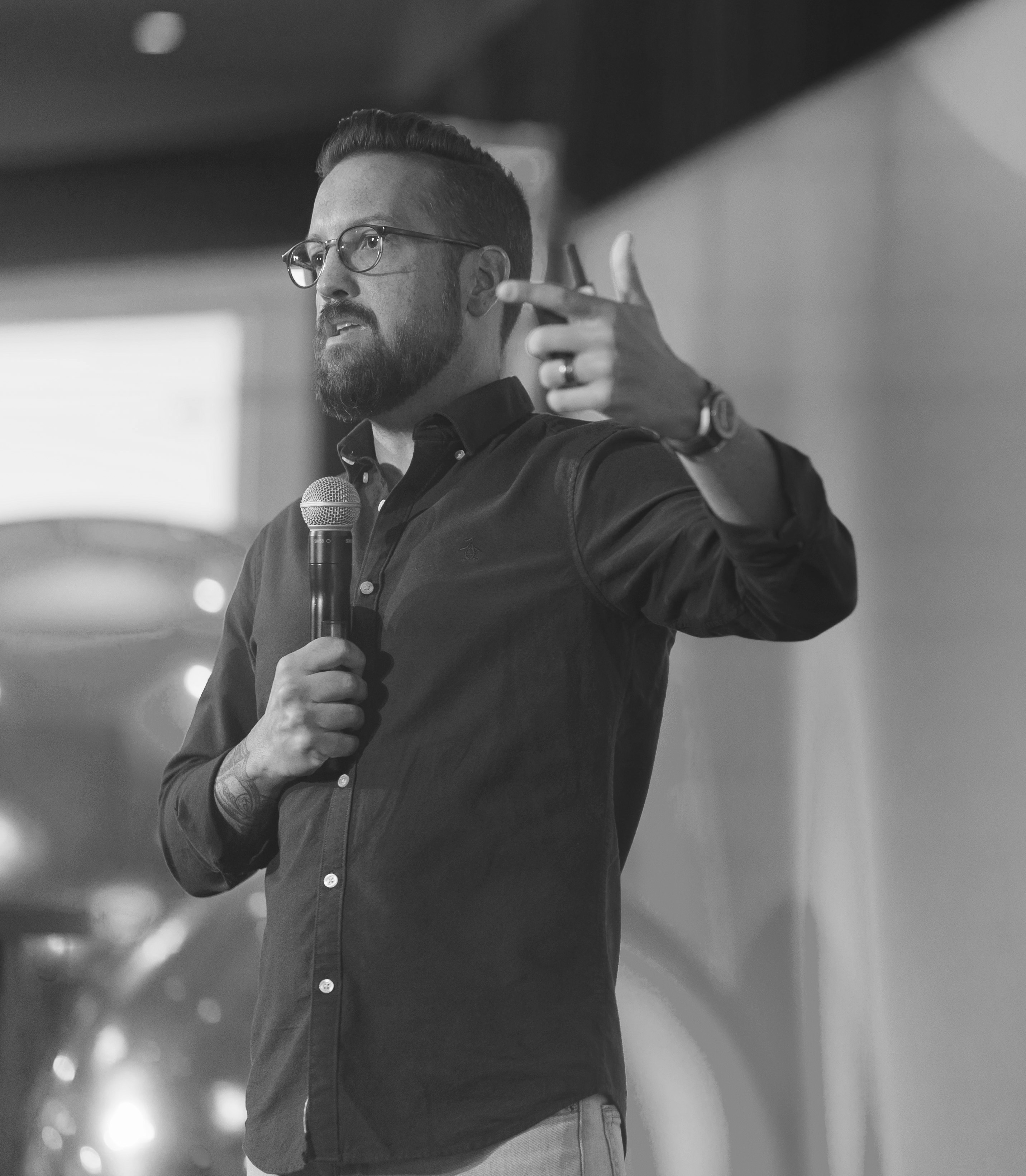 Jason VanLue Speaking Photo