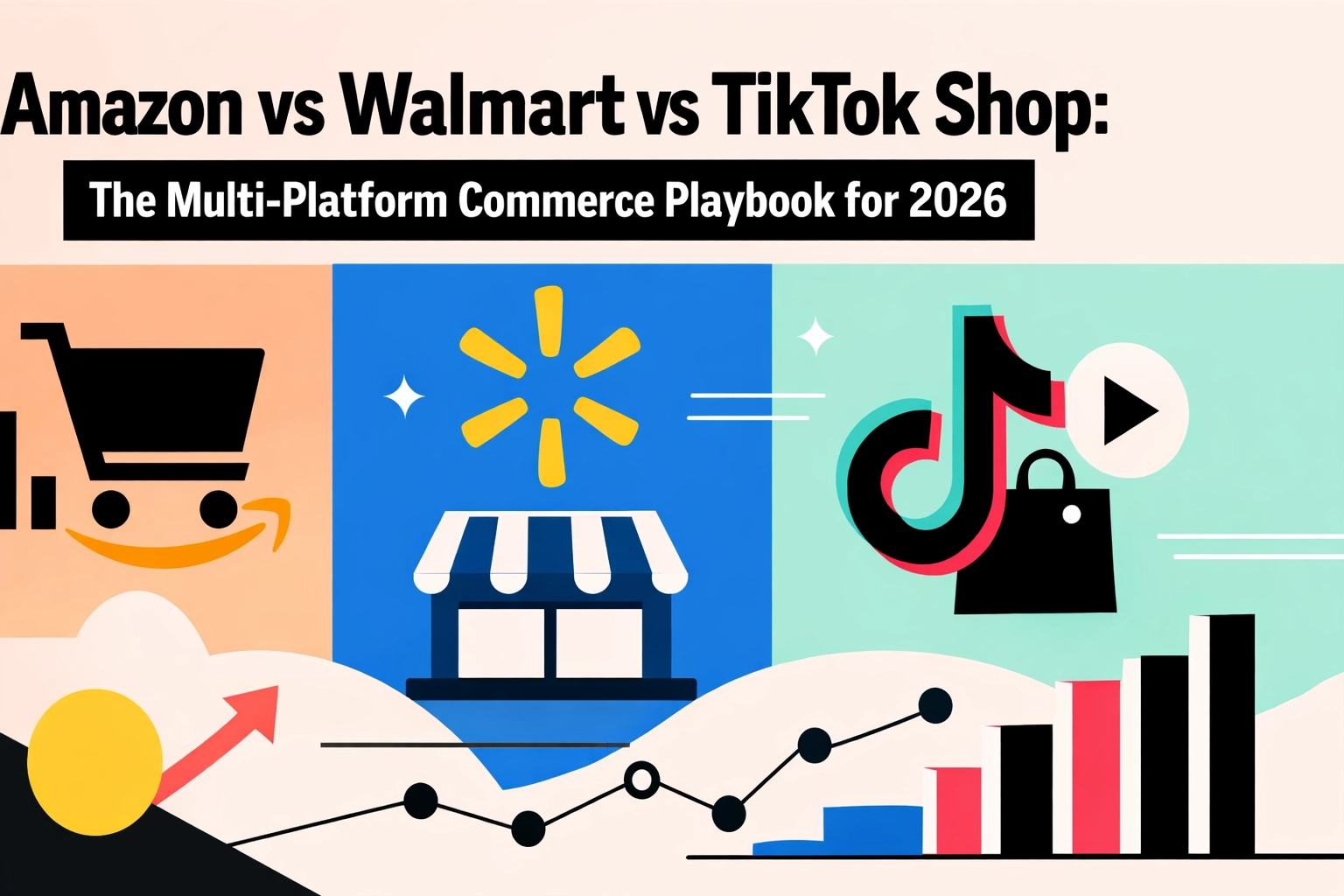 [HERO] Amazon vs Walmart vs TikTok Shop: The Multi-Platform Commerce Playbook for 2026