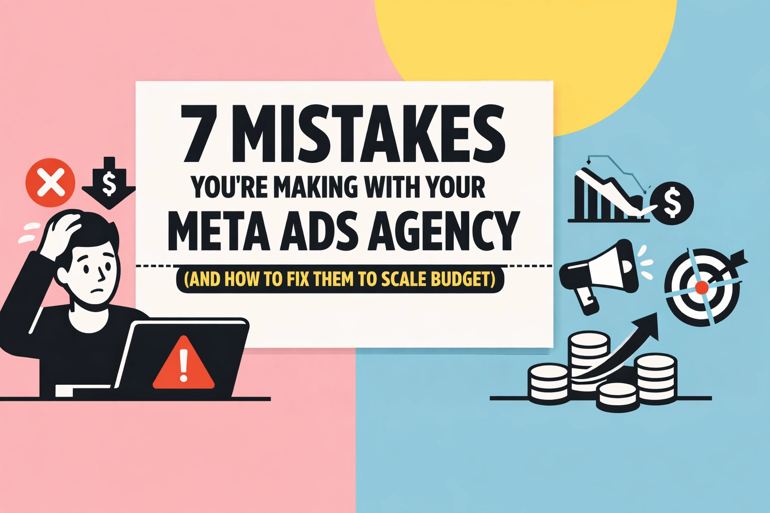 7 Mistakes You’re Making with Your Meta Ads Agency (and How to Fix Them to Scale Budget)