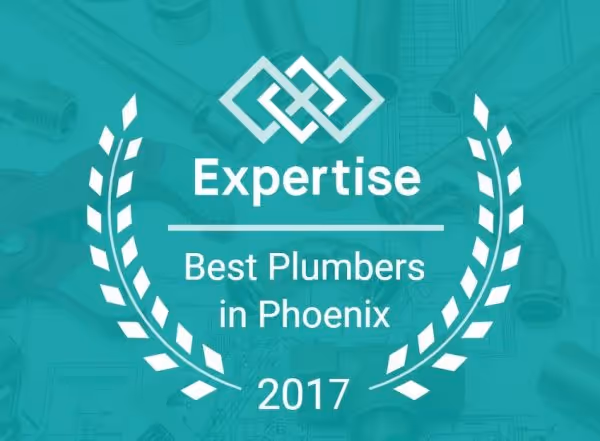 Expertise award badge for Best Plumbers in Phoenix 2017