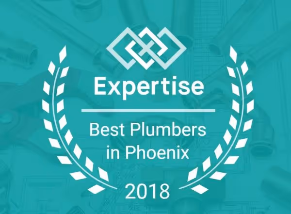 Expertise award badge for Best Plumbers in Phoenix 2018