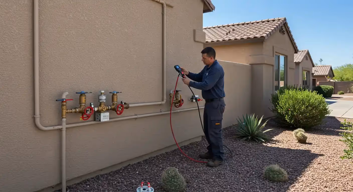 Gas Piping in Scottsdale, AZ