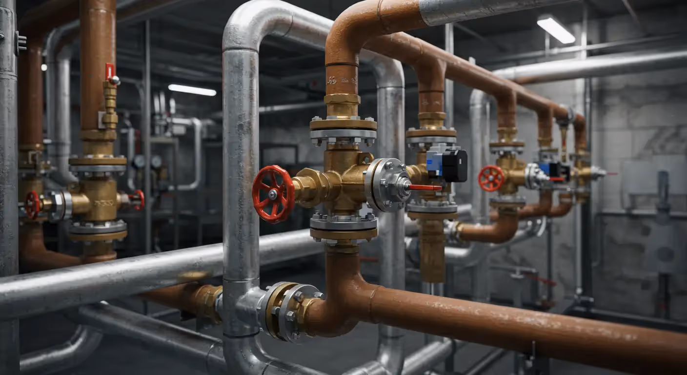 Commercial Gas Piping Services | The Cooling & Plumbing Co.