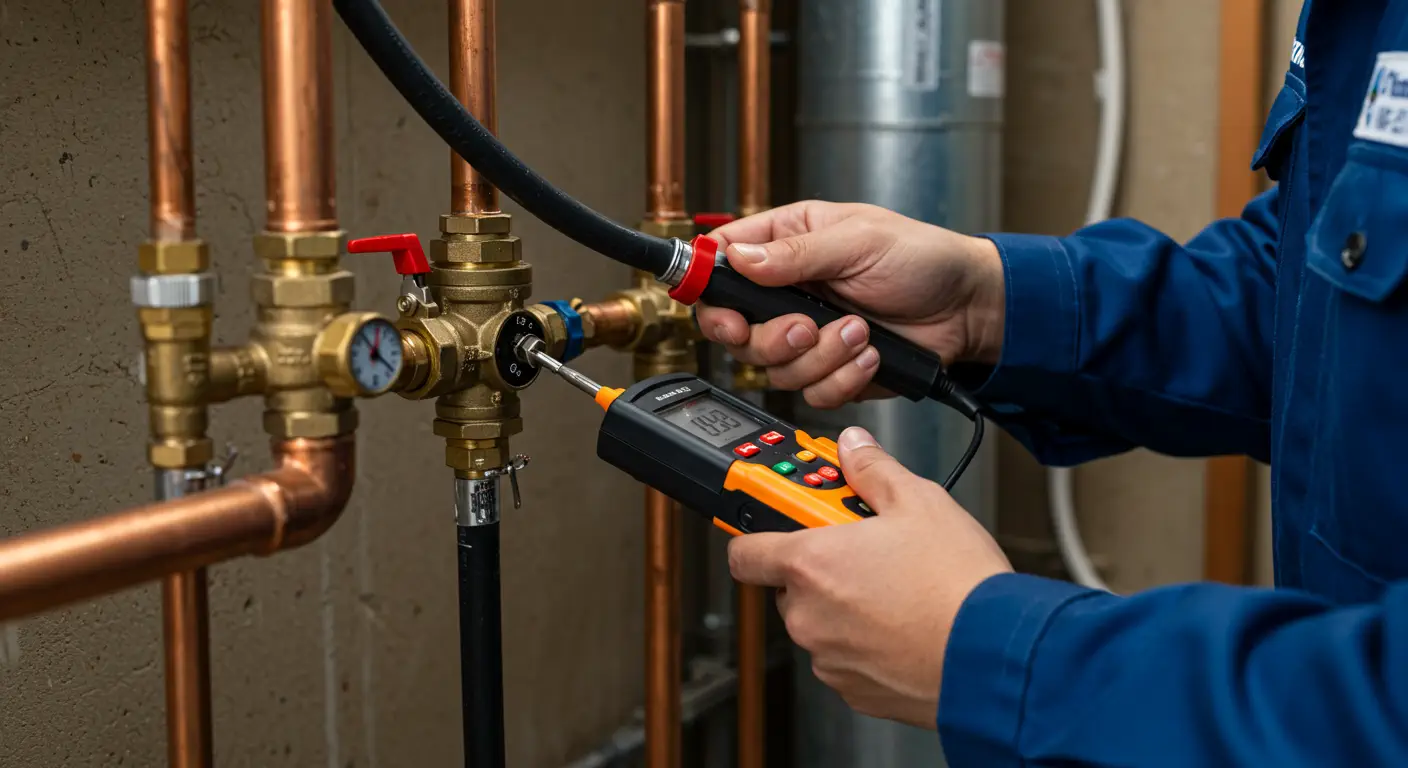 Residential Maintenance For Gas Piping Systems | The Cooling & Plumbing Co.