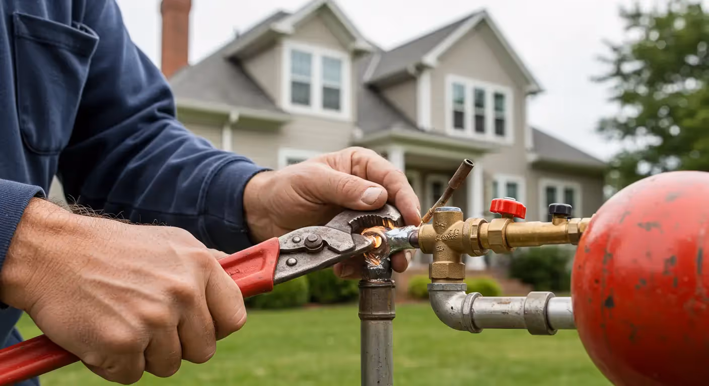 Residential Gas Piping Repair