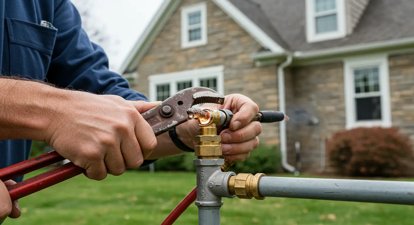 Residential Gas Piping Repair | The Cooling & Plumbing Co.