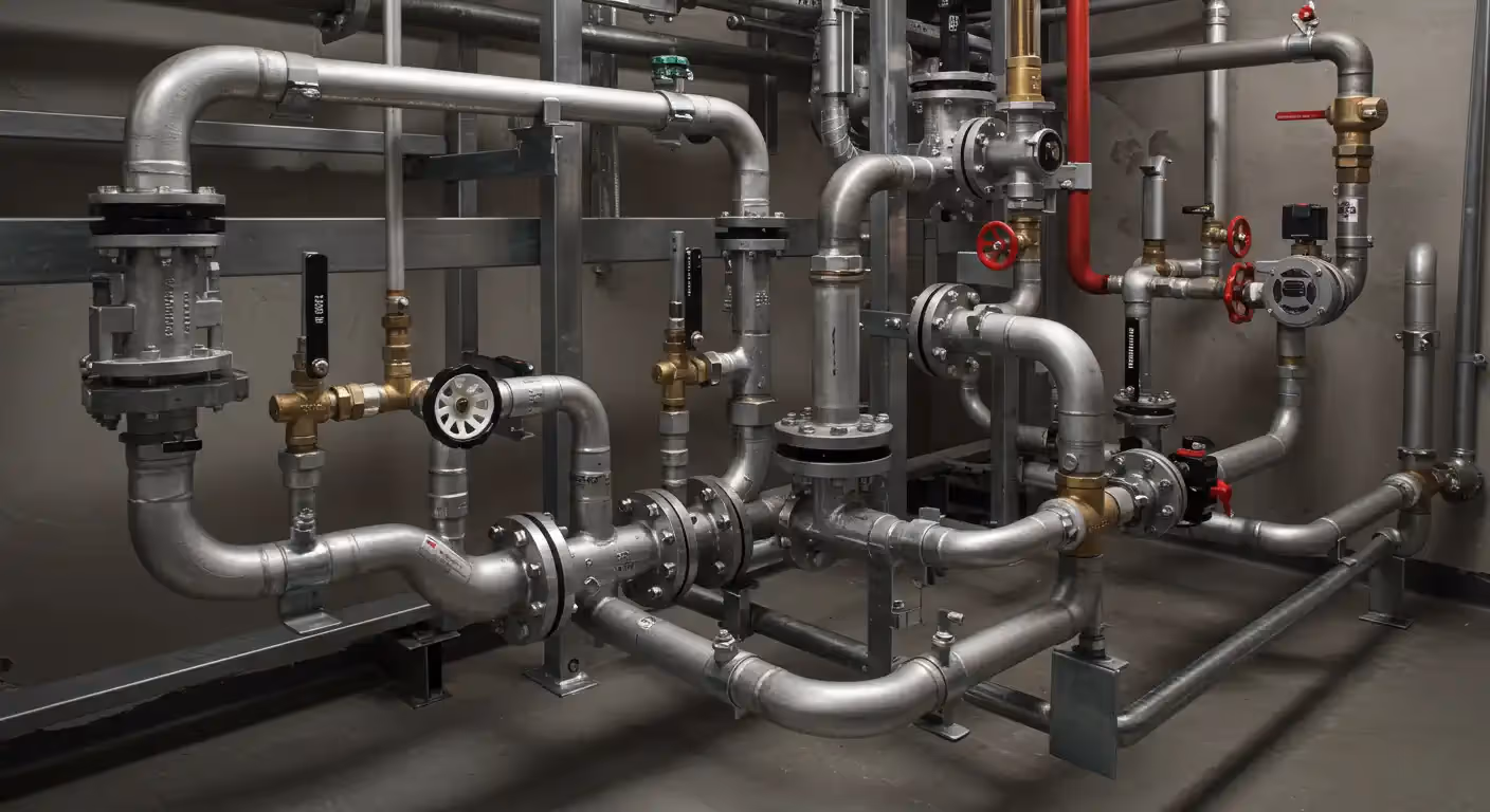 Commercial Gas Piping Maintenance