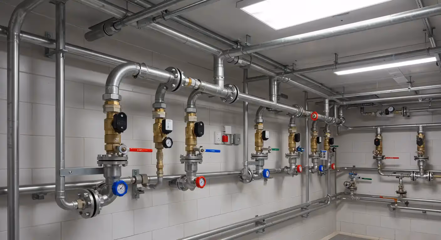 Commercial Gas Piping Installation