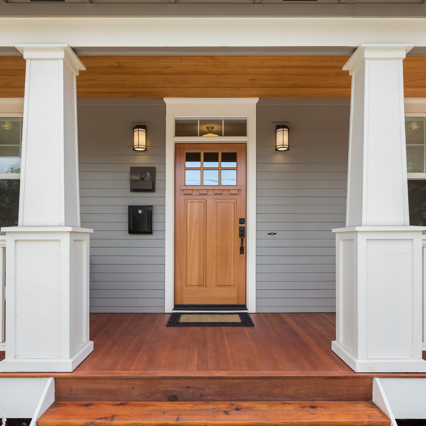front door of home
