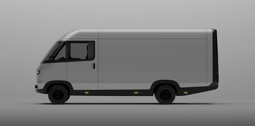 Sideview of the Citius 5 van