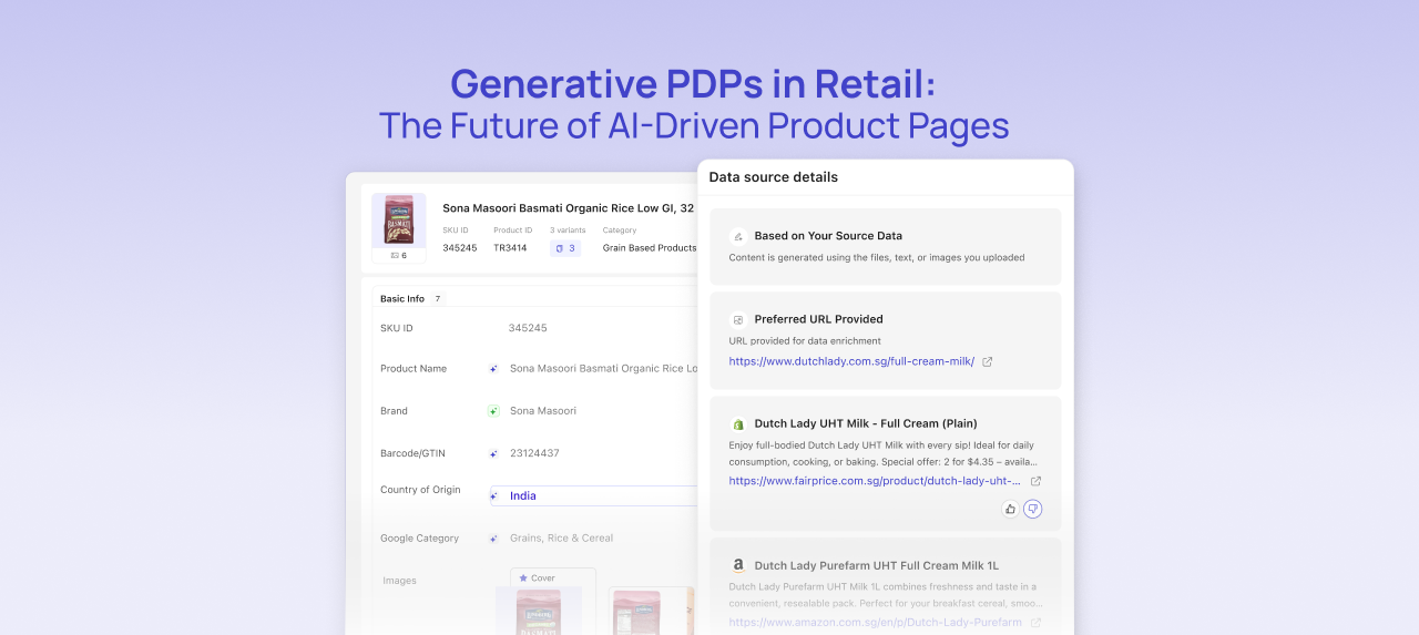Generative PDPs in Retail: The Future of AI-Driven Product Pages
