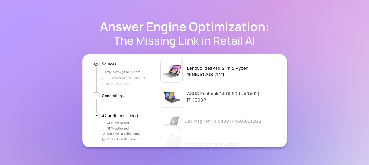 Answer Engine Optimization: The Missing Link in Retail AI
