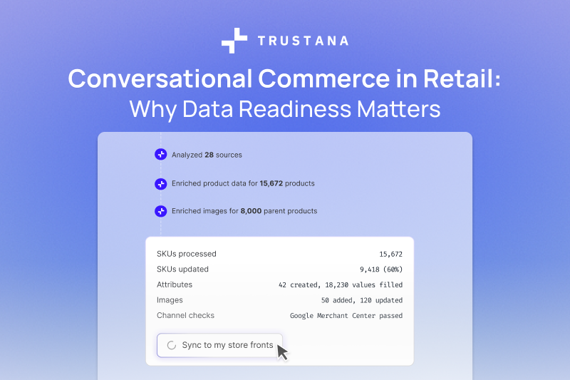 Conversational Commerce in Retail: Why Data Readiness Matters