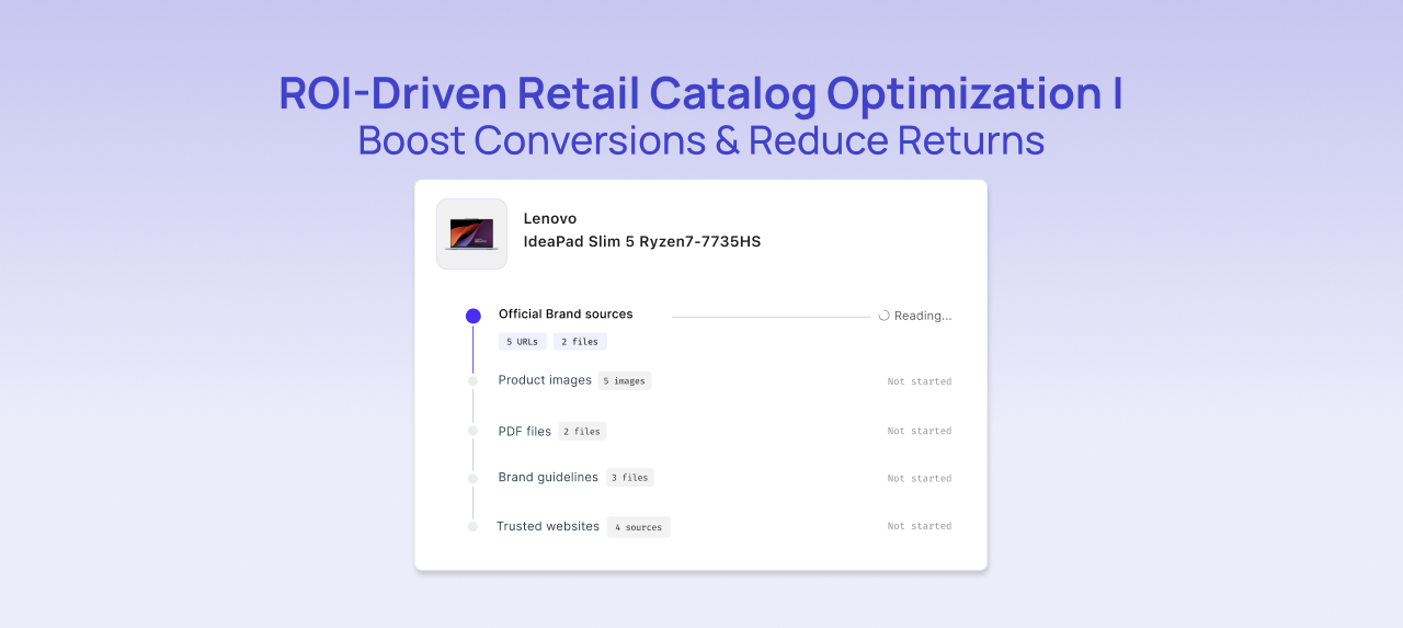 ROI-Driven Retail Catalog Optimization | Boost Conversions & Reduce Returns