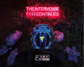 group activity in NYC - Interverse sign