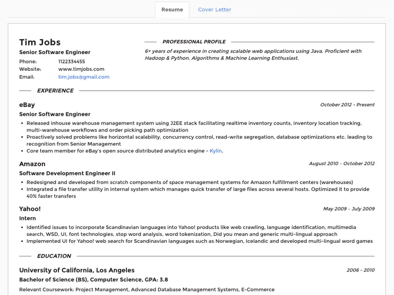Software Engineer