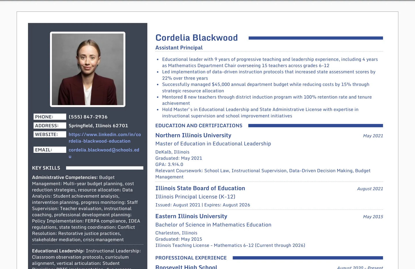 Assistant Principal