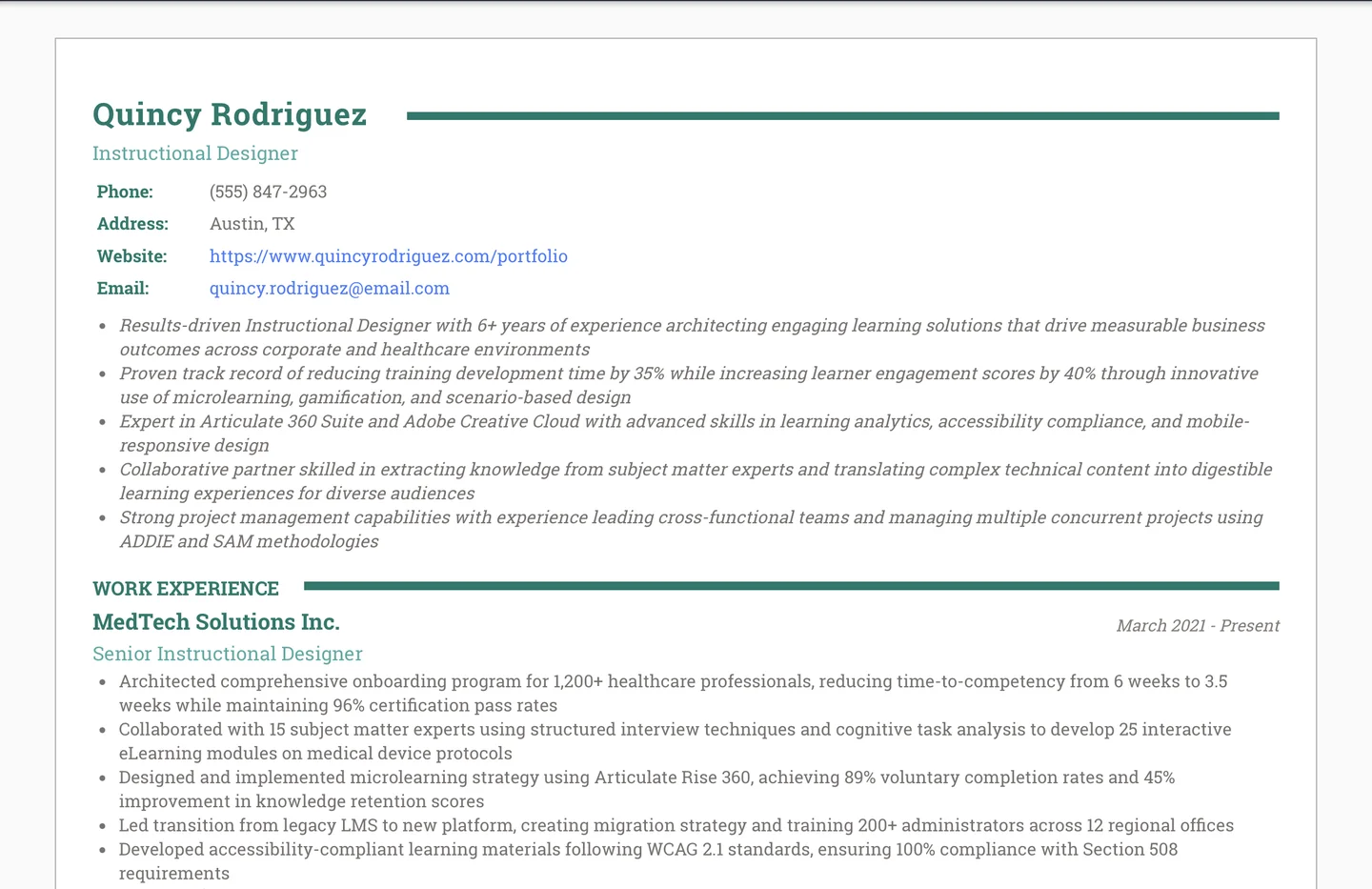 Instructional Designer
