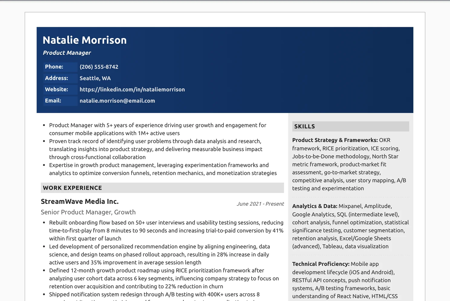 Product Manager