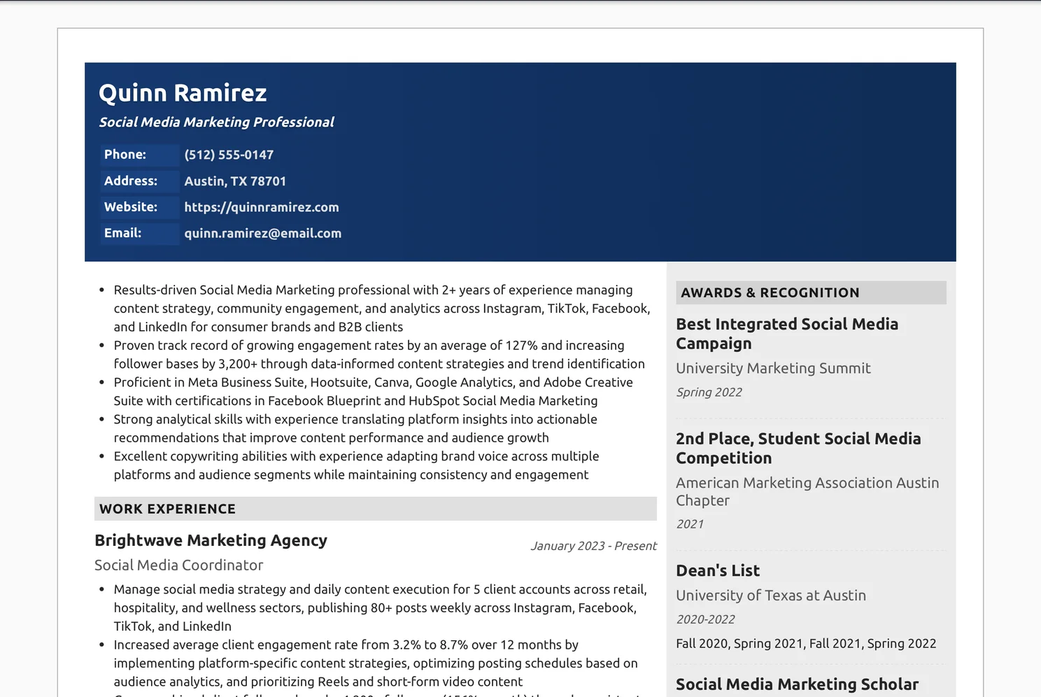 Social Media Marketing