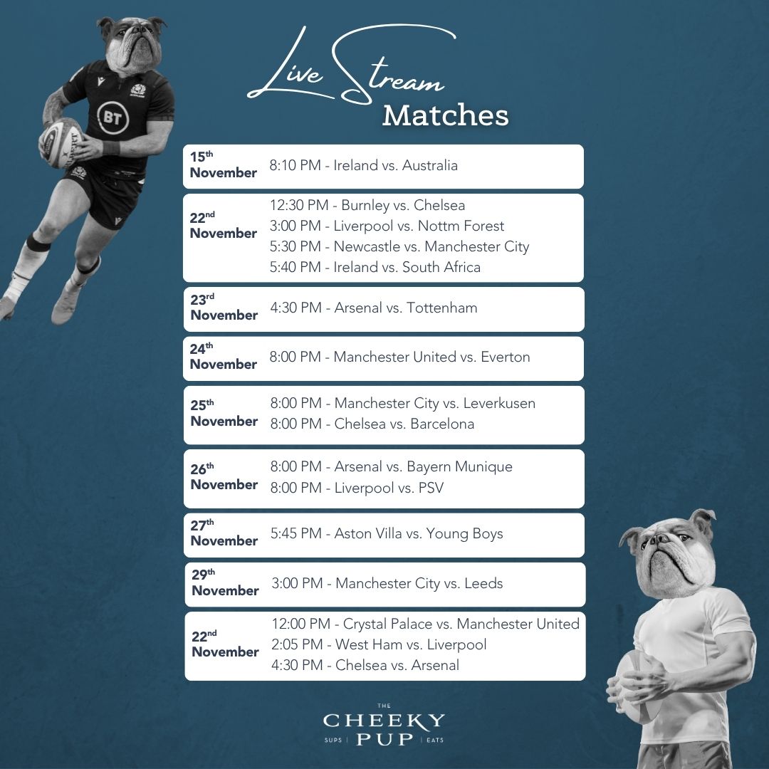 sports bar quinta do lago rugby football