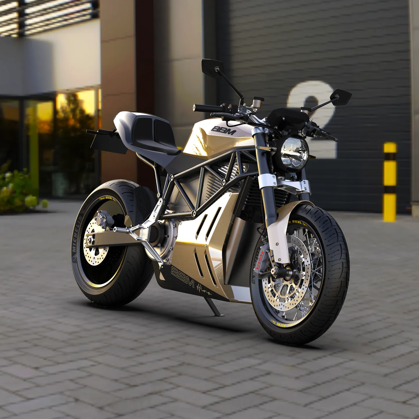 BBM Hiro Streetfighter 3 quarter front