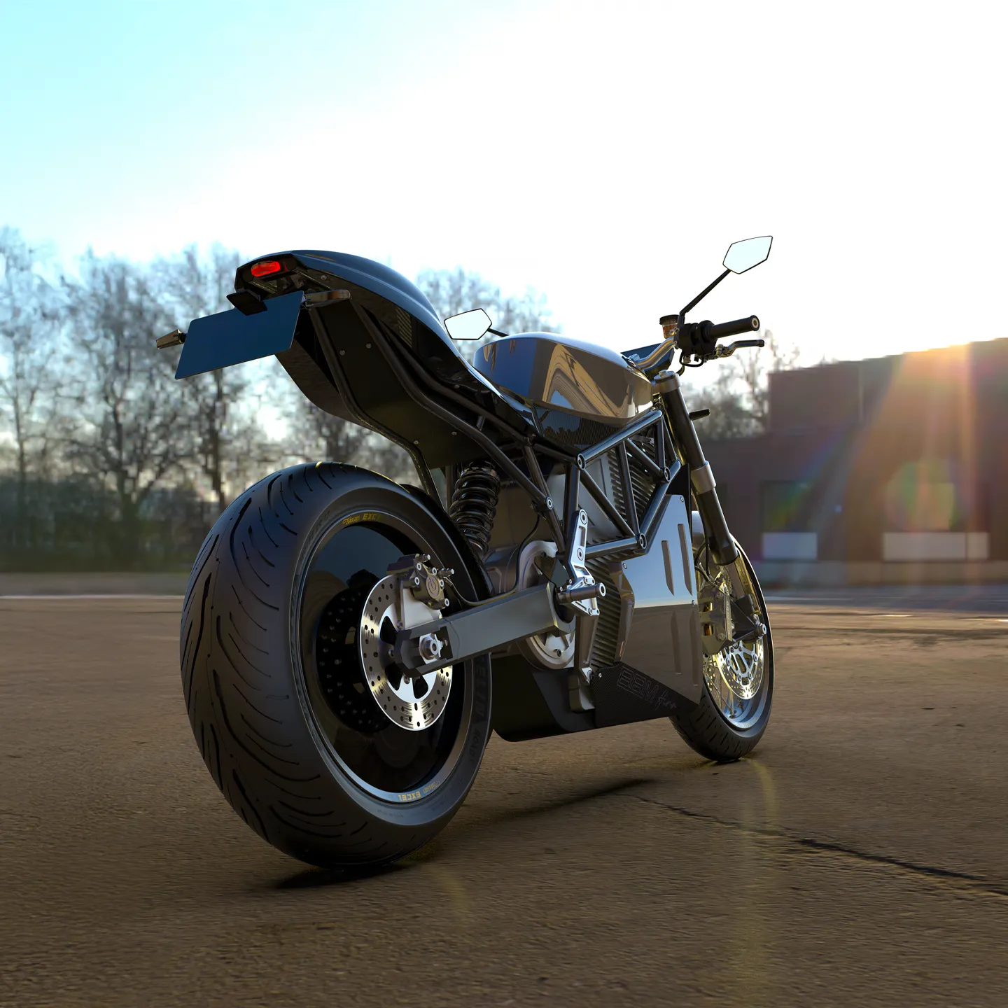 BBM Hiro Streetfighter 3 quarter back