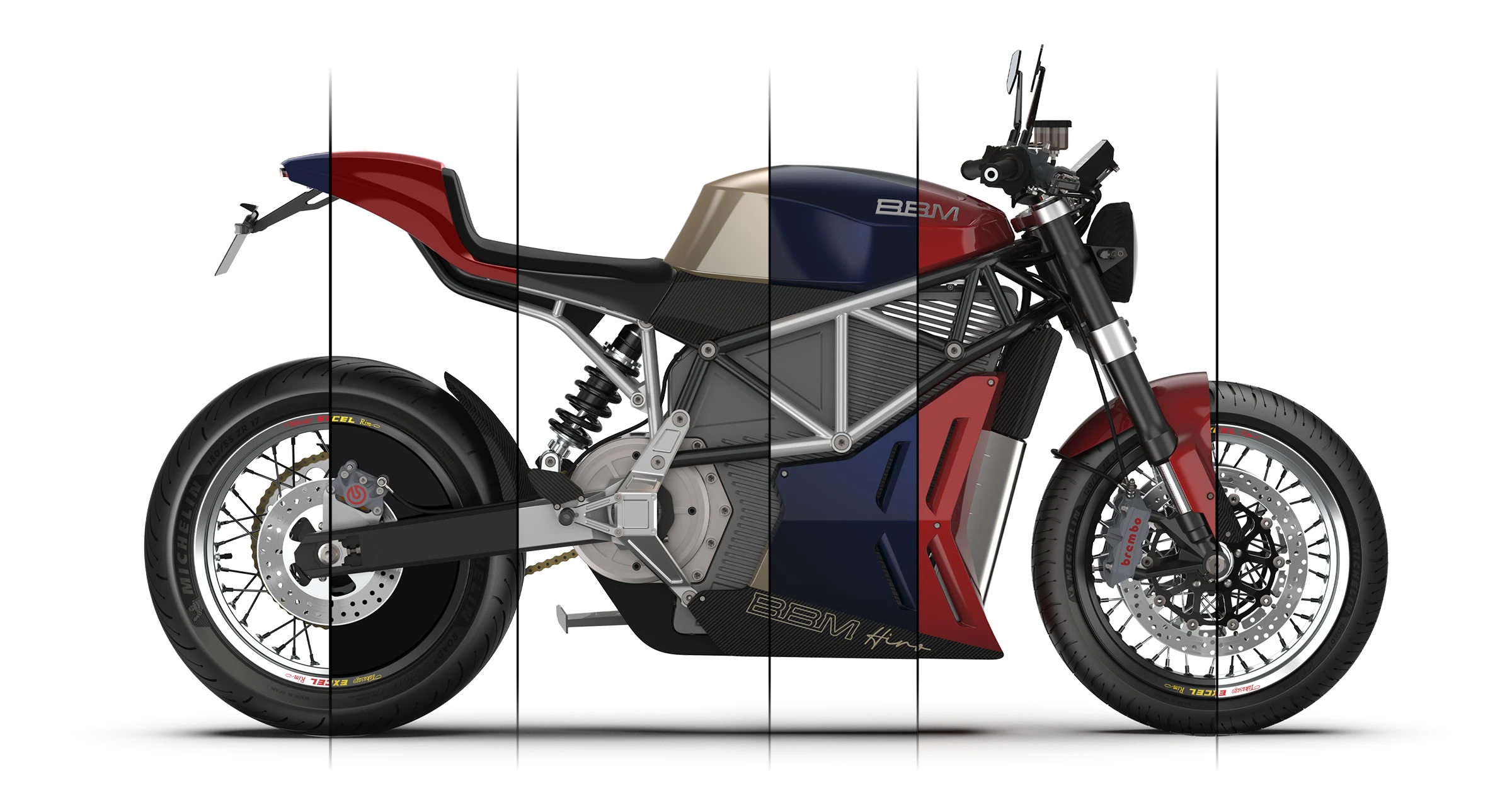 BBM Hiro Streetfighter mixed colors customization