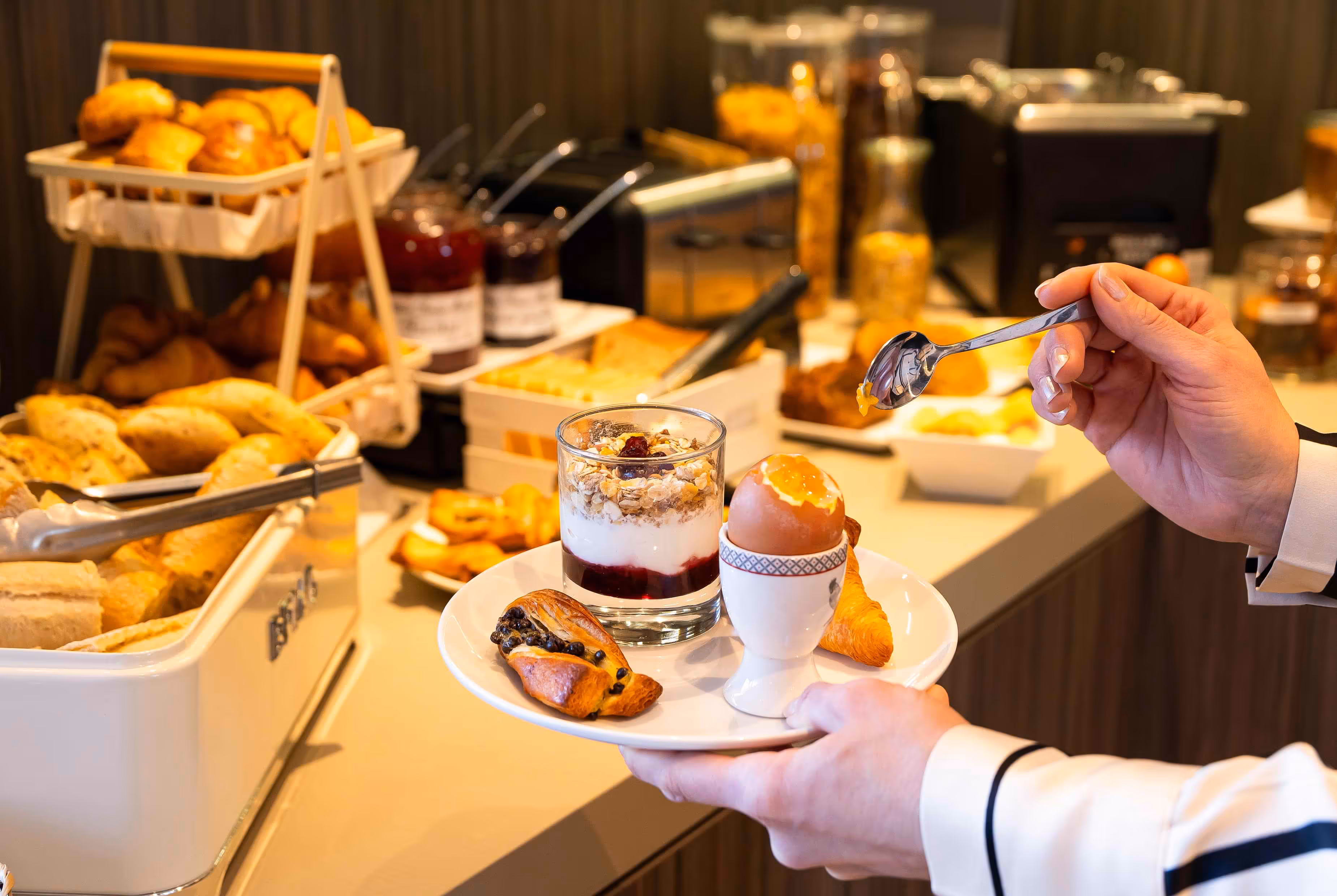 buffet petit déjeuner