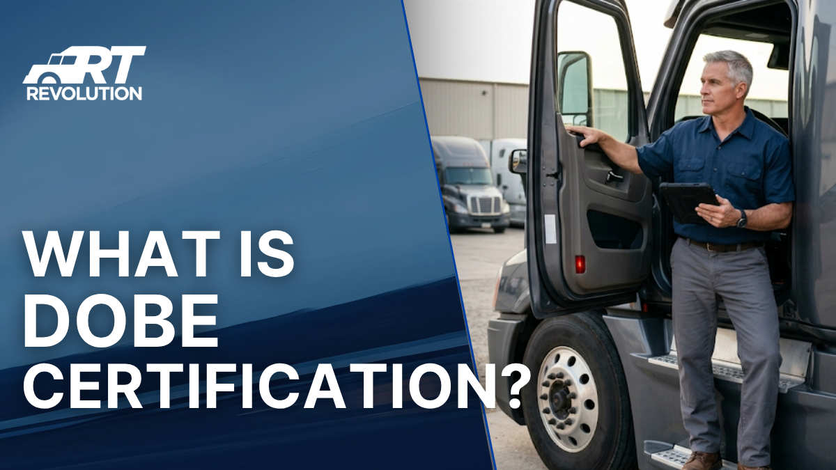 Business owner standing confidently beside a commercial truck, representing disability-owned trucking companies that compete in the mission-critical freight space