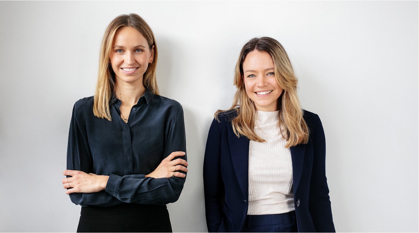 Porträt der Nachfolgeunternehmerinnen Norma Bühling und Pia Surhoff, Gründerinnen des traditionellen Search Funds Thallo Unternehmensnachfolge aus Berlin.