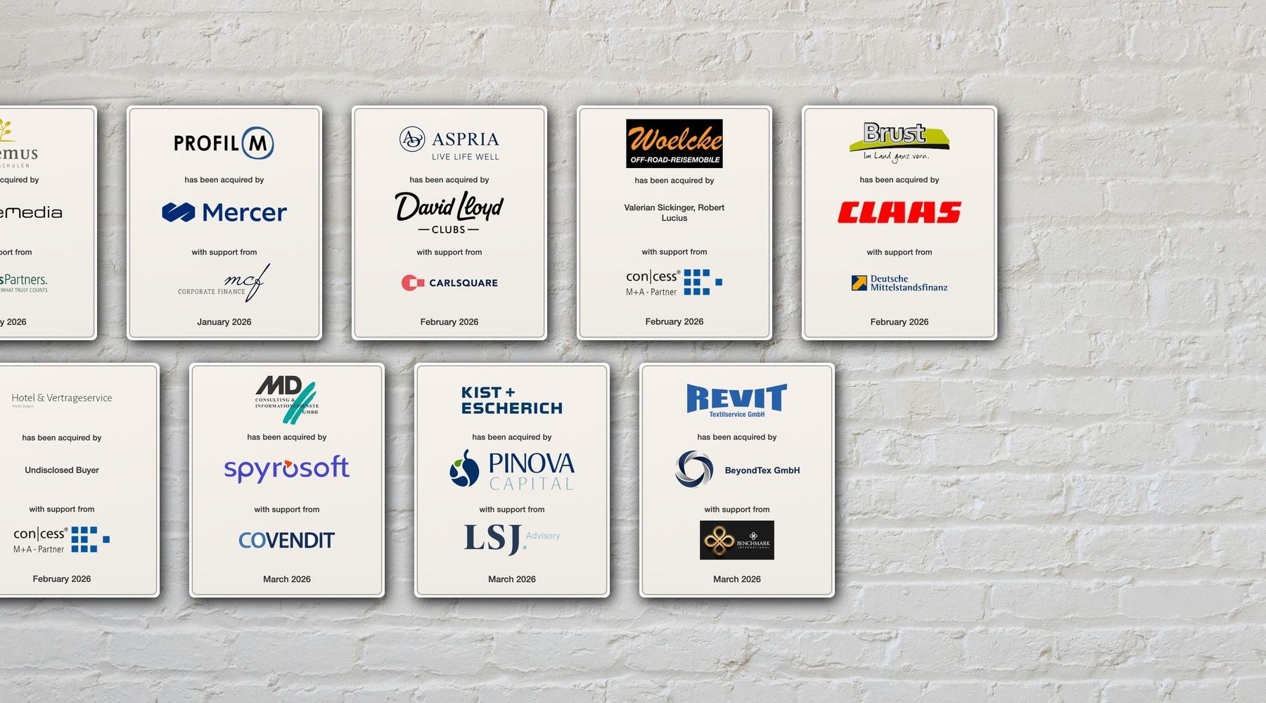 Nachfolge und M&A im deutschen Mittelstand – Q1/2026
