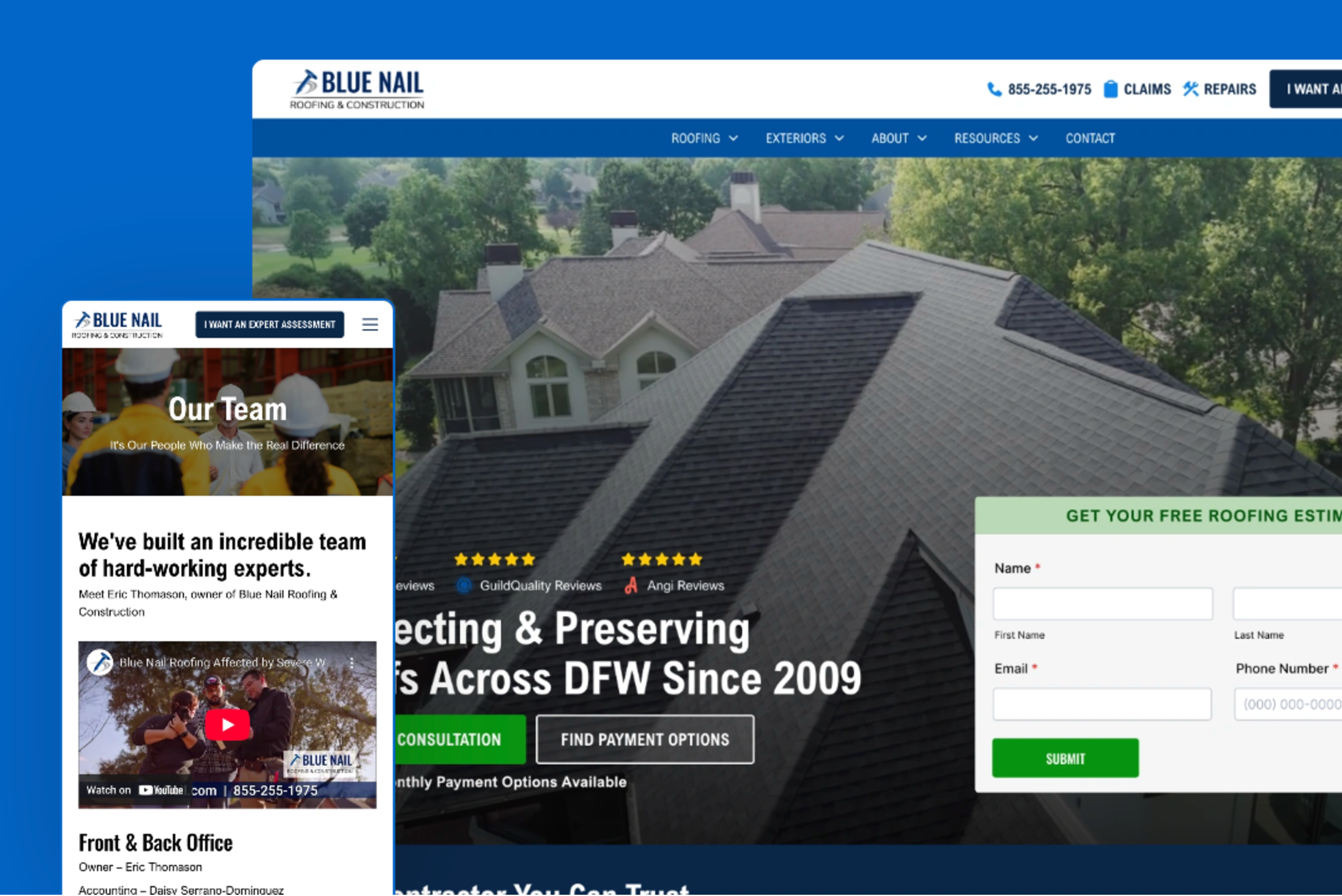 site profile thumbnail