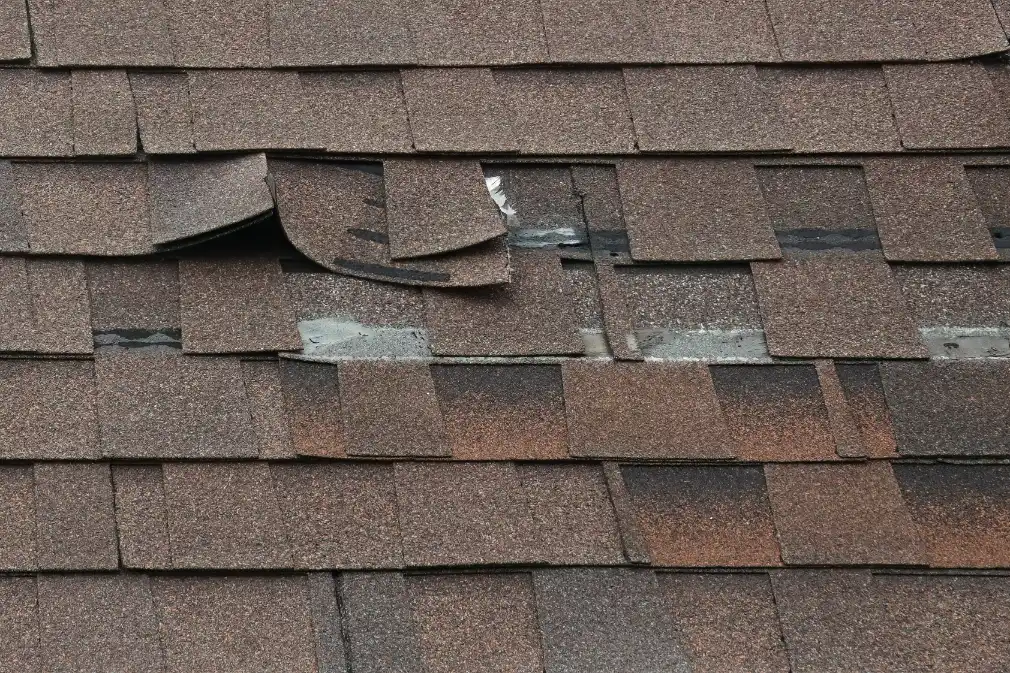 An expert doing roof repair in Irving, TX