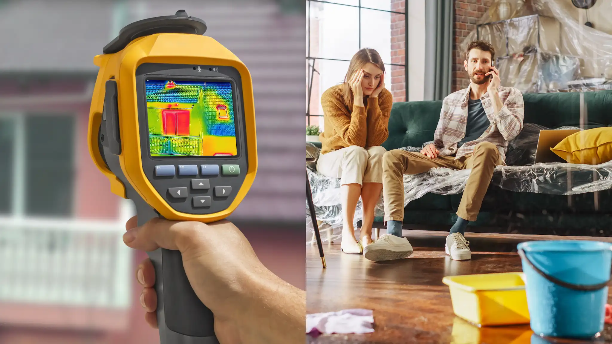 thermal scan and attic problems