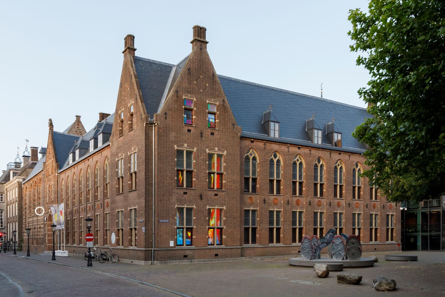 De voorgevel van het Centraal Museum in Utrecht.