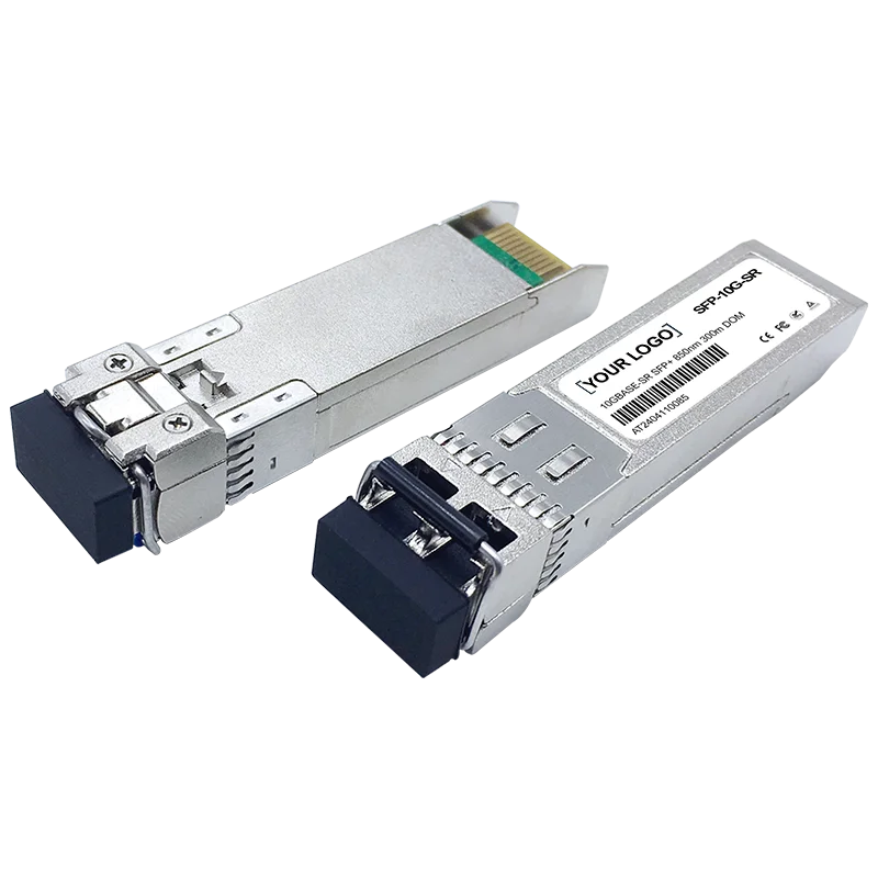 Picture of an SFP network transceiver