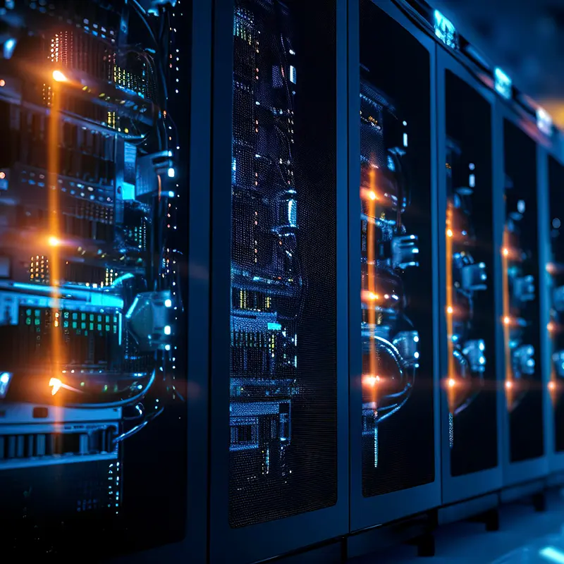 Data centre server rack
