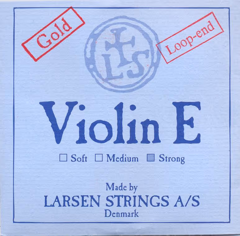 LARSEN SOFT E GULD ÖGLA VIOLINSTRÄNG[LAR225108]