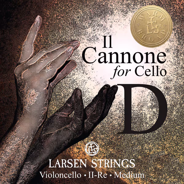 LARSEN IL CANNONE D WARM & BROAD CELLOSTRÄNG[LAR334325]