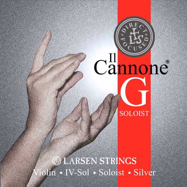 LARSEN IL CANNONE DIRECT & FOCUSED SOLOIST G VIOLINSTRÄNG[LAR226343]