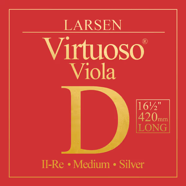 LARSEN VIRTUOSO 42CM (EXTRA LONG) MEDIUM D VIOLASTRÄNG[LAR222224]