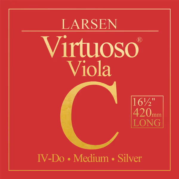 LARSEN VIRTUOSO 42CM (EXTRA LONG) MEDIUM C VIOLASTRÄNG[LAR222244]