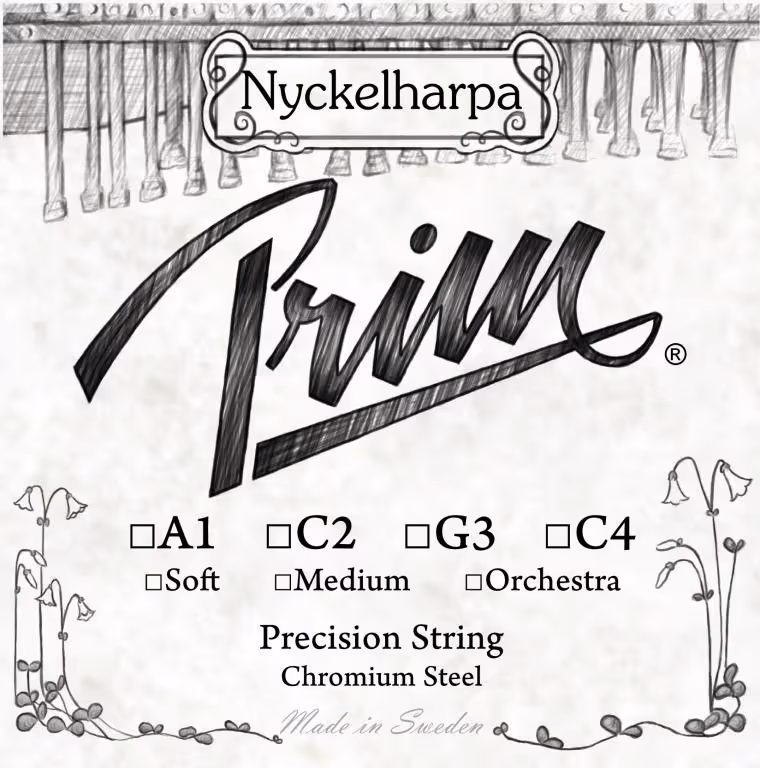 PRIM SOFT C(2) STRÄNG NYCKELHARPA[PRI521]