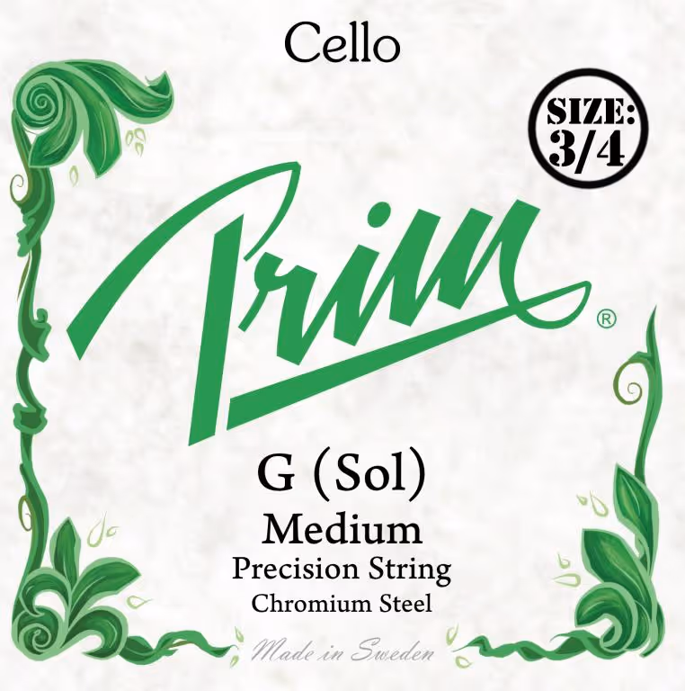 PRIM MEDIUM G 3/4 CELLOSTRÄNG[PRI34332]