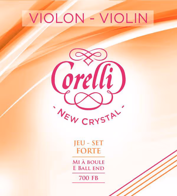 CORELLI NEW CRYSTAL FORTE E ÖGLA VIOLINSTRÄNG[COR701F]